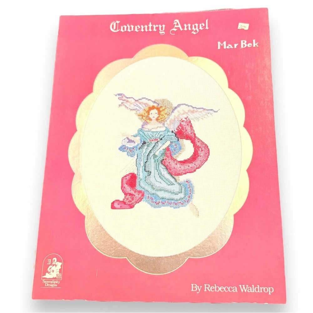 Coventry Angel Cross Stitch Pattern Mark Bek Christmas By Rebecca Waldrop
